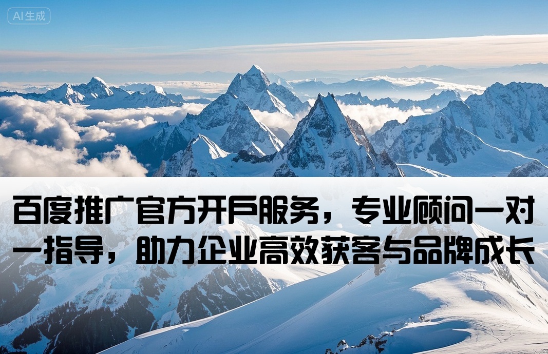 百度推廣商開戶
