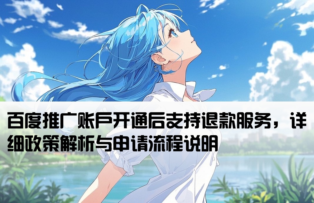 百度推廣開戶后可以退