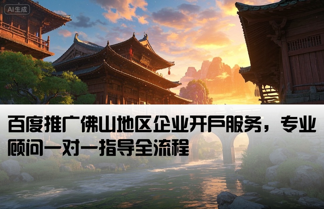百度佛山推廣開戶