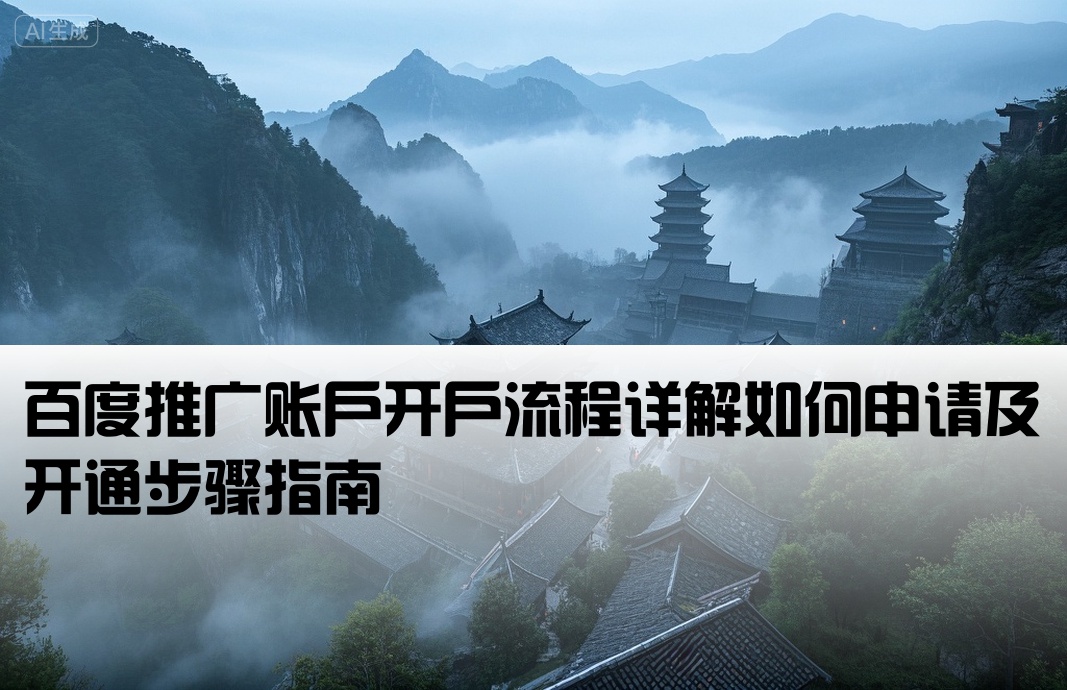 百度推廣怎么申請開戶