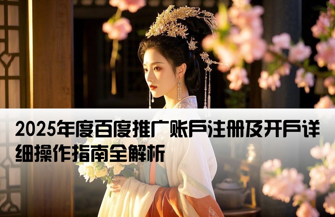 年百度推廣開戶流程
