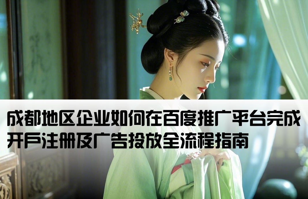 成都百度推廣開戶流程