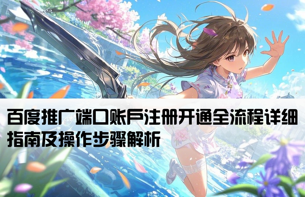 百度端口戶開戶整個流程