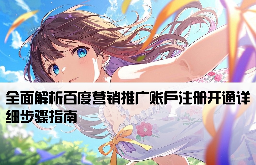 百度營銷賬號開戶流程