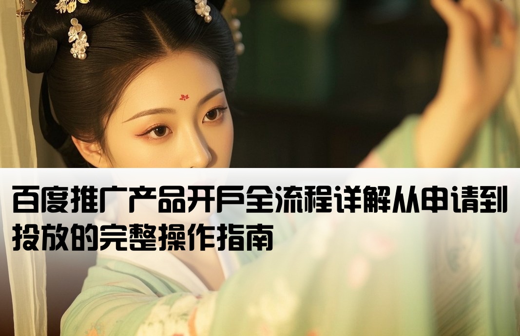 百度推廣產(chǎn)品的開(kāi)戶流程
