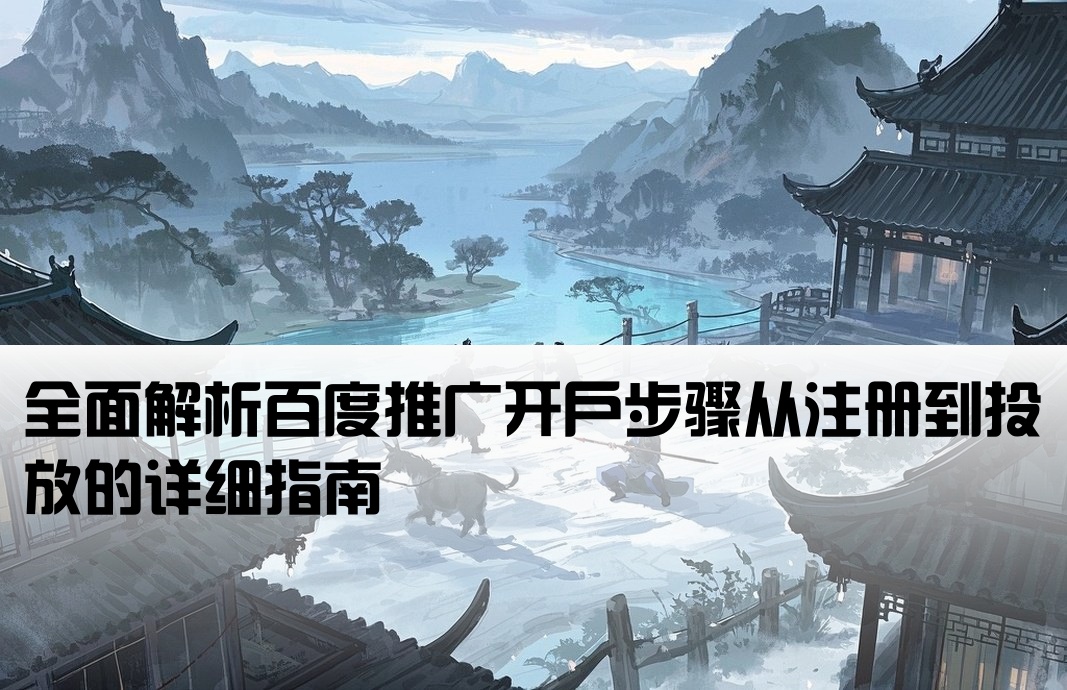 百度互聯(lián)網(wǎng)開戶流程