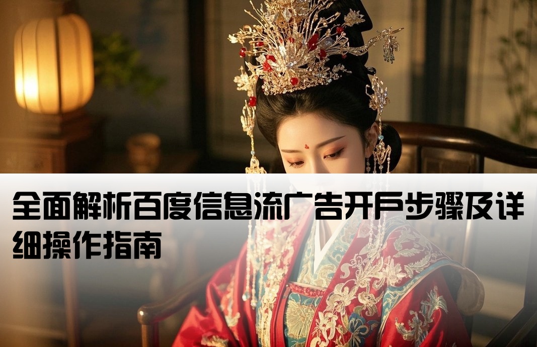 百度信息流廣告開戶流程