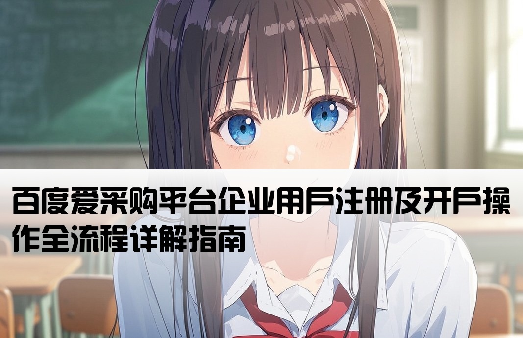 百度愛采購互聯(lián)網(wǎng)開戶流程