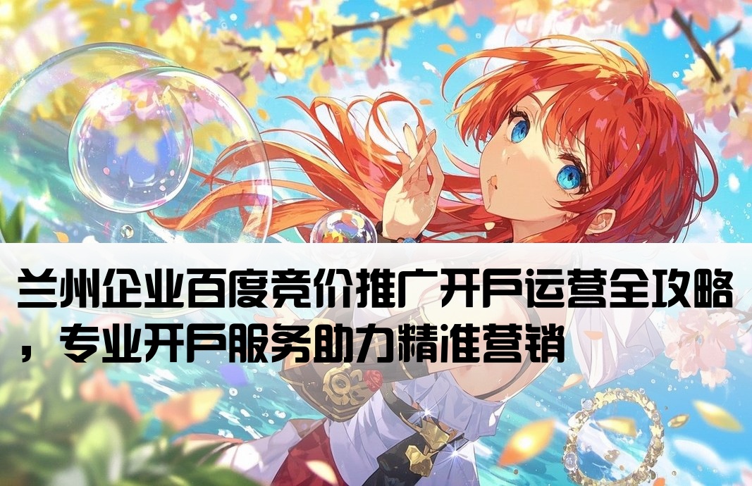 蘭州百度競價(jià)推廣運(yùn)營開戶