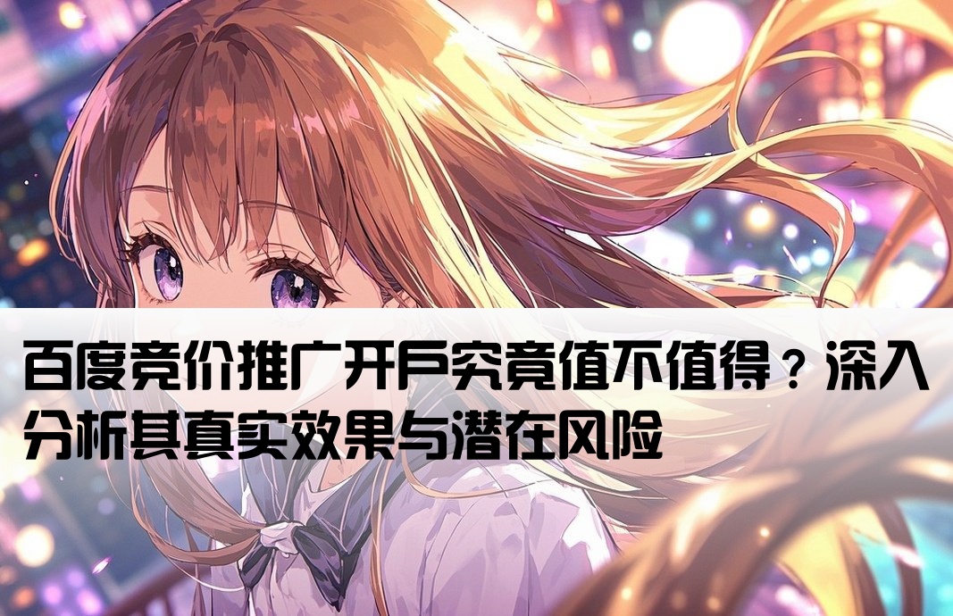 百度競價開戶真的好嗎