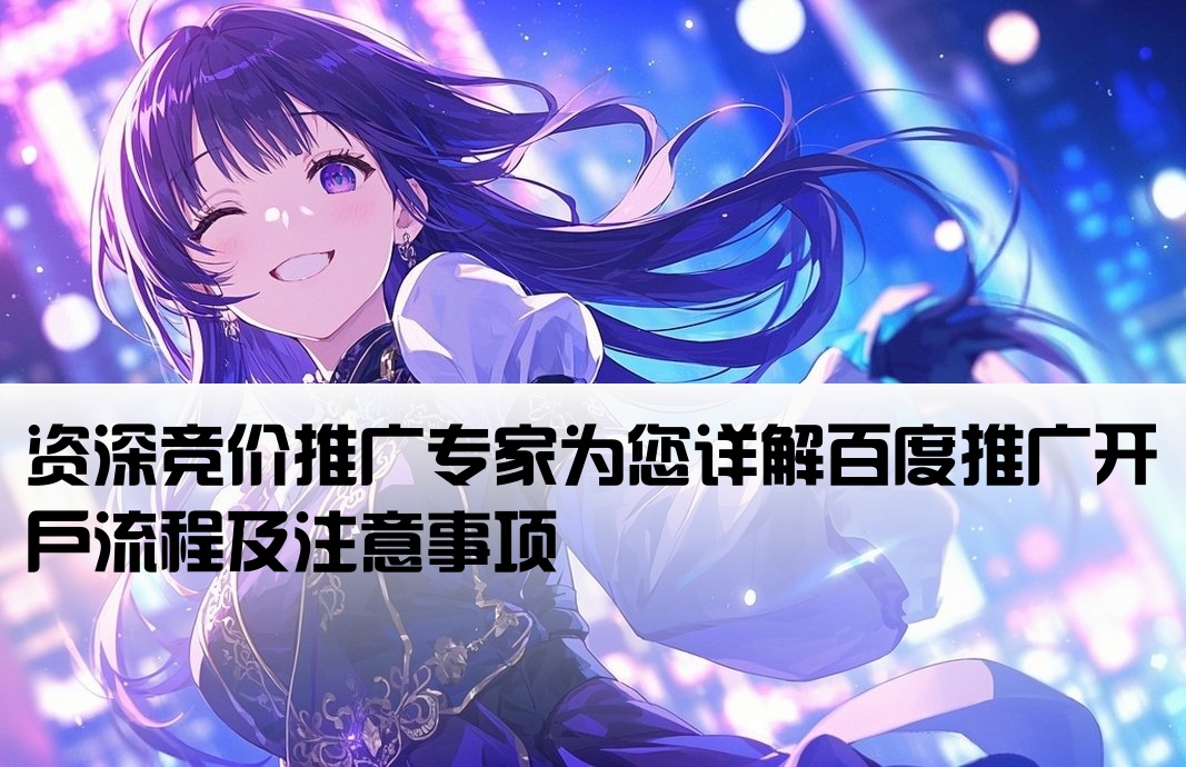 百度競價開戶人