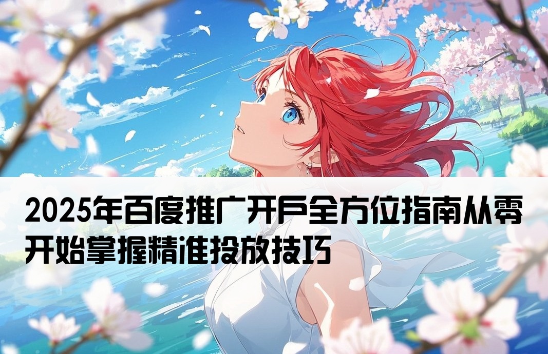 百度推廣開戶策略