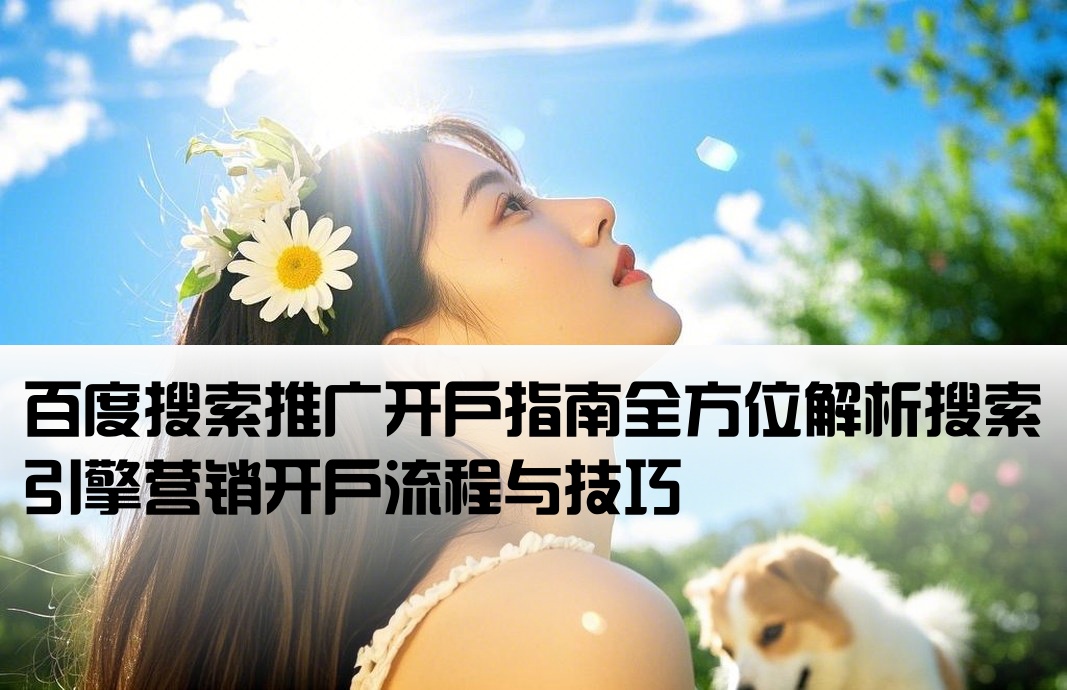 百度搜索引擎開戶推廣