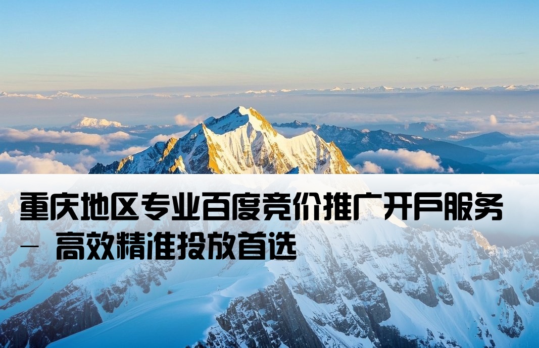 重慶有名的百度競價開戶