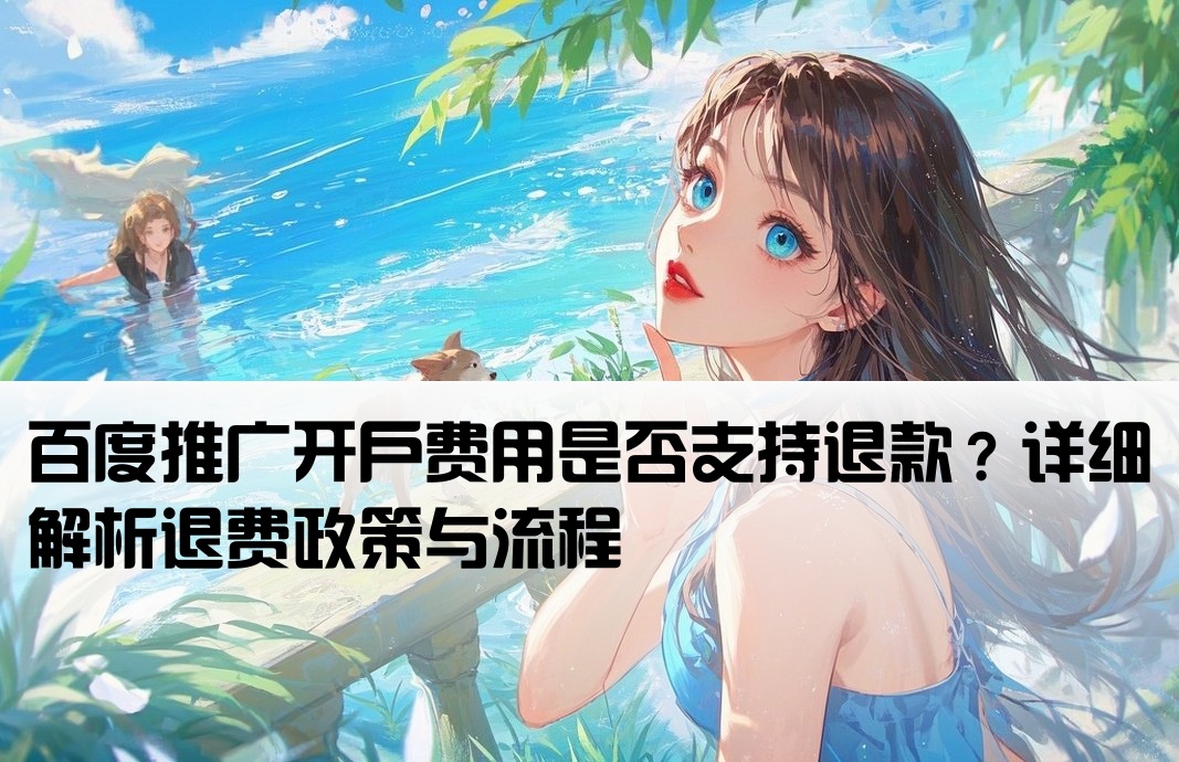 百度推廣開戶費可退嗎