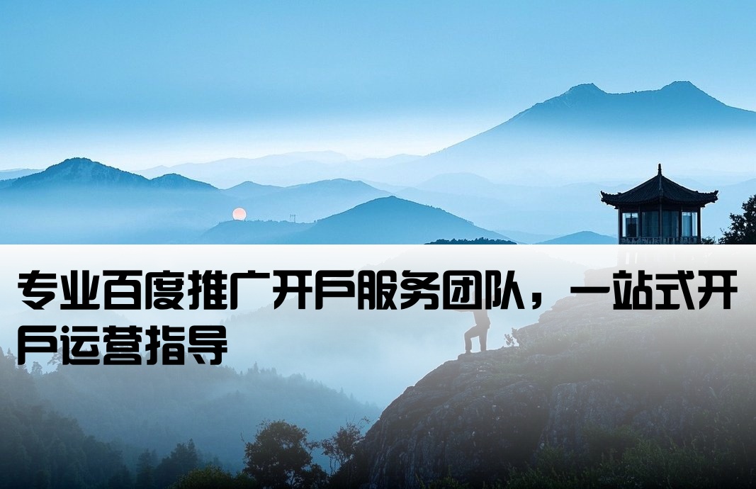 百度推廣開戶團隊