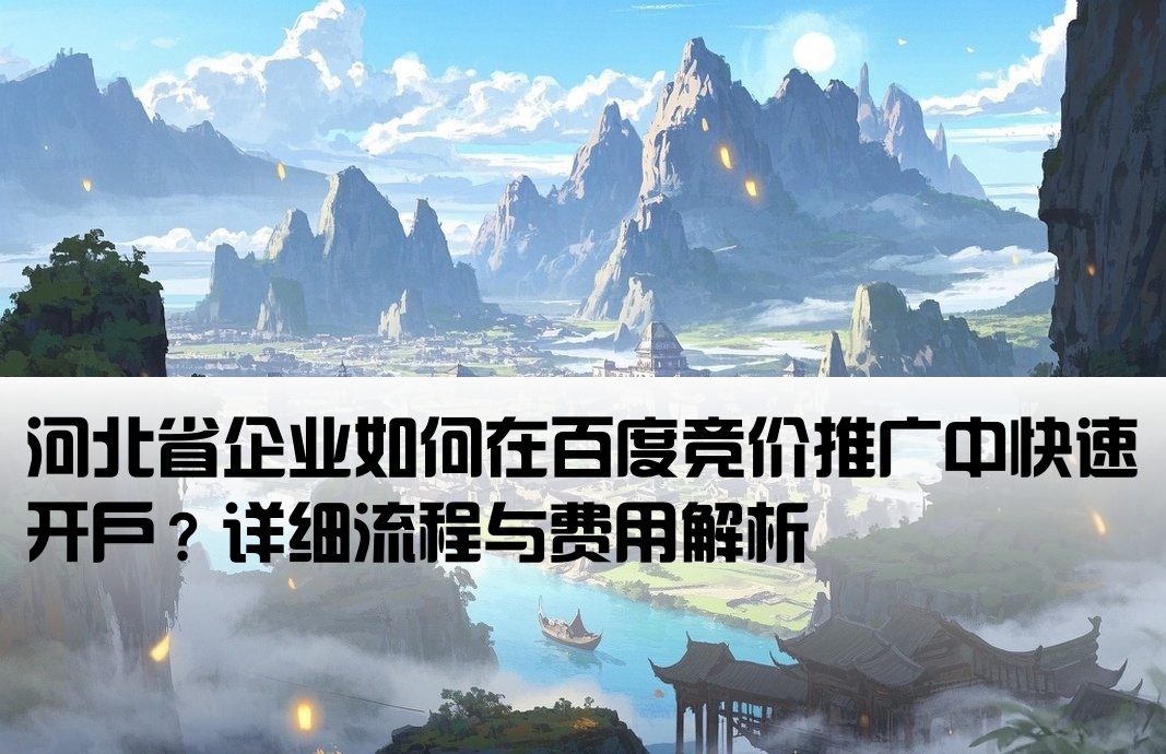 河北省百度競價開戶