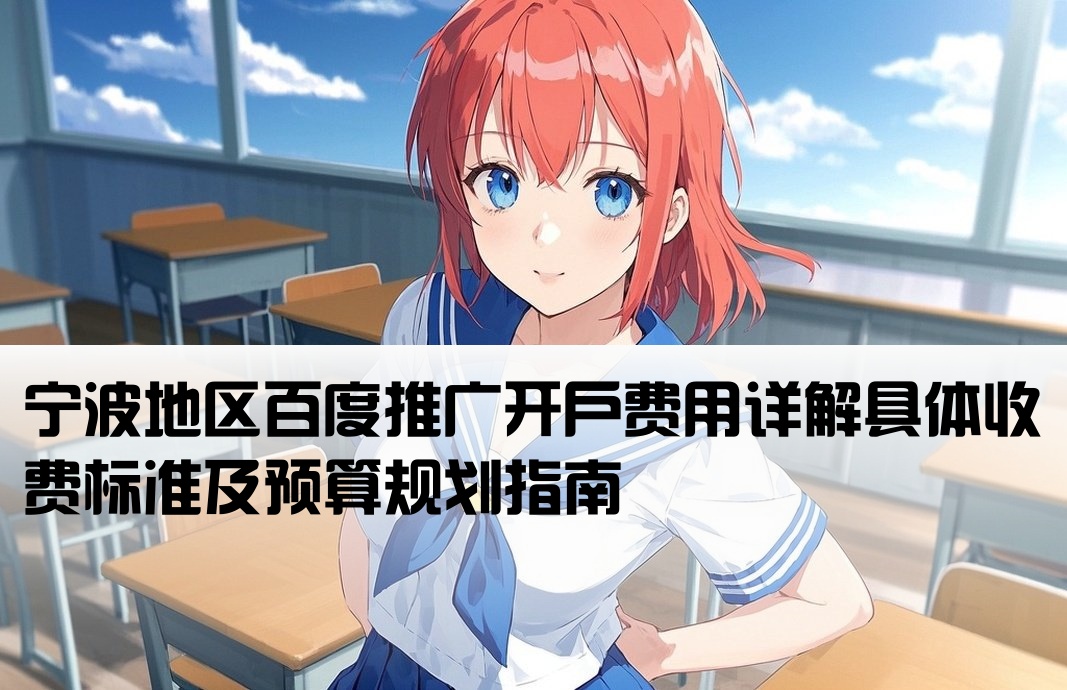 寧波百度推廣開(kāi)戶多少錢
