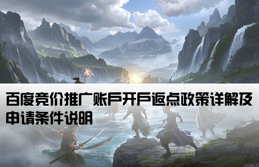百度競價返點開戶要求