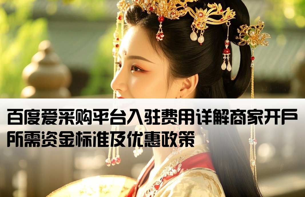 百度愛采購開戶費用