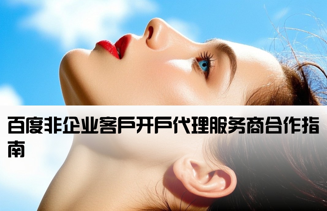 百度非企開戶代理商