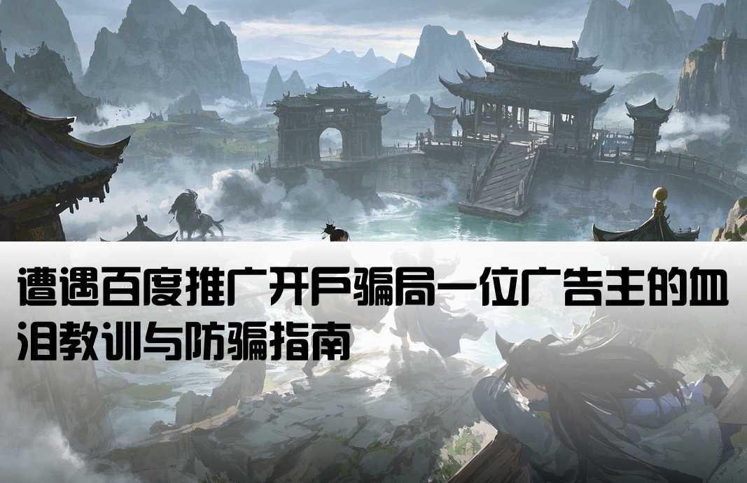 百度推廣開戶被騙