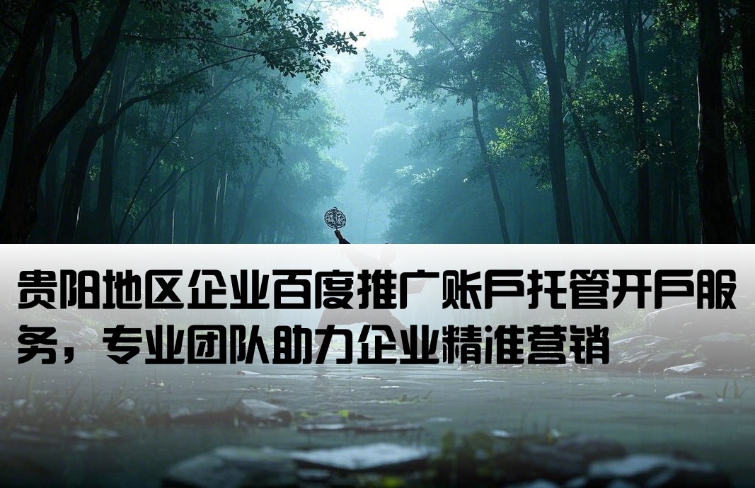 貴陽百度托管開戶