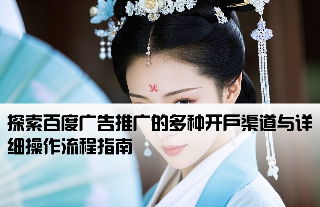 百度廣告推廣的開戶方式