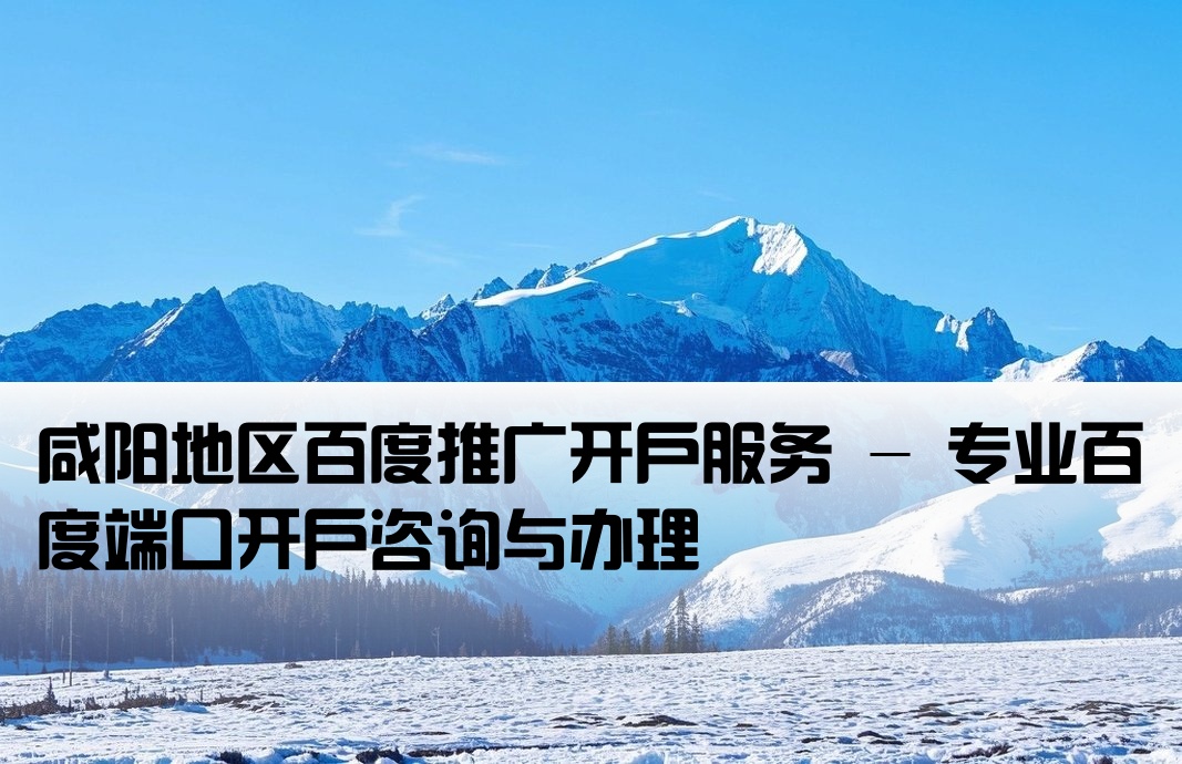 咸陽百度端口開戶