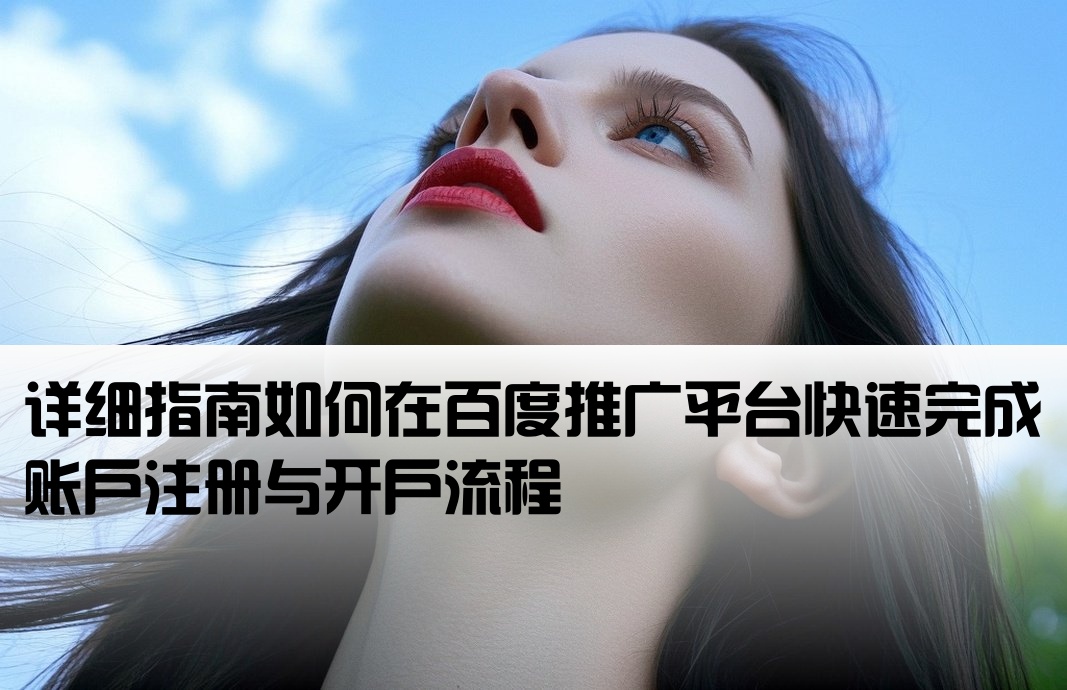 怎么開戶百度廣告平臺