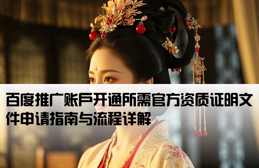 百度推廣開戶許可證