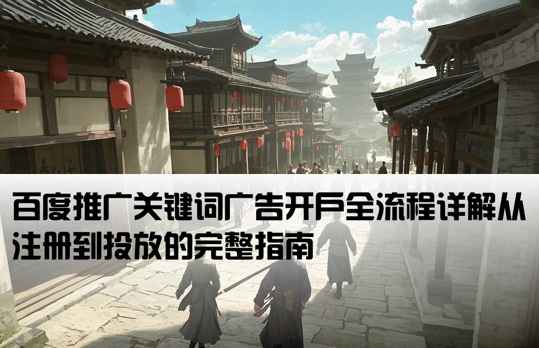 百度關鍵詞推廣怎么開戶