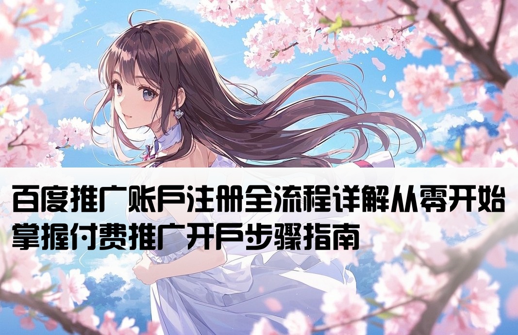 怎么開(kāi)戶百度付費(fèi)推廣