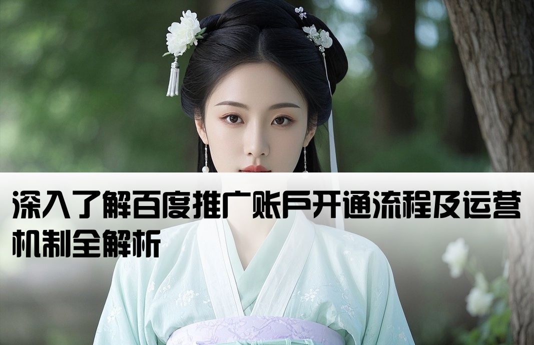 百度推廣開戶機制