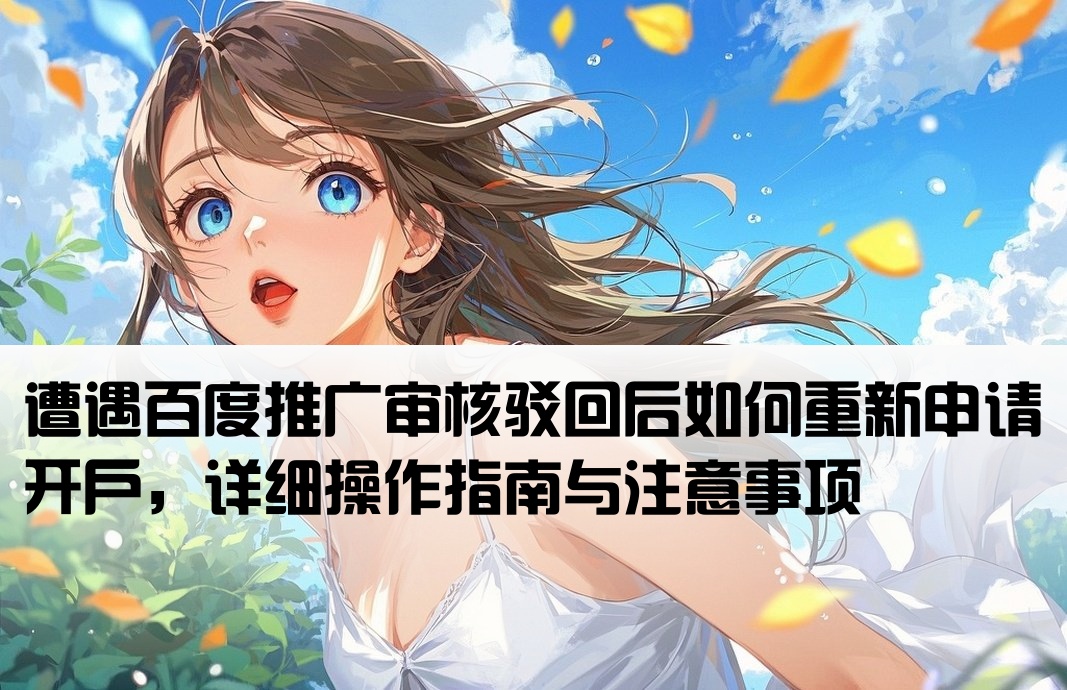 百度推廣被拒后開戶