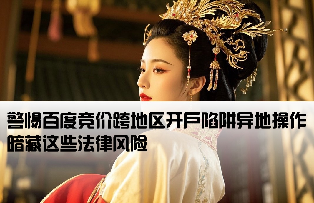 百度競價異地開戶風險