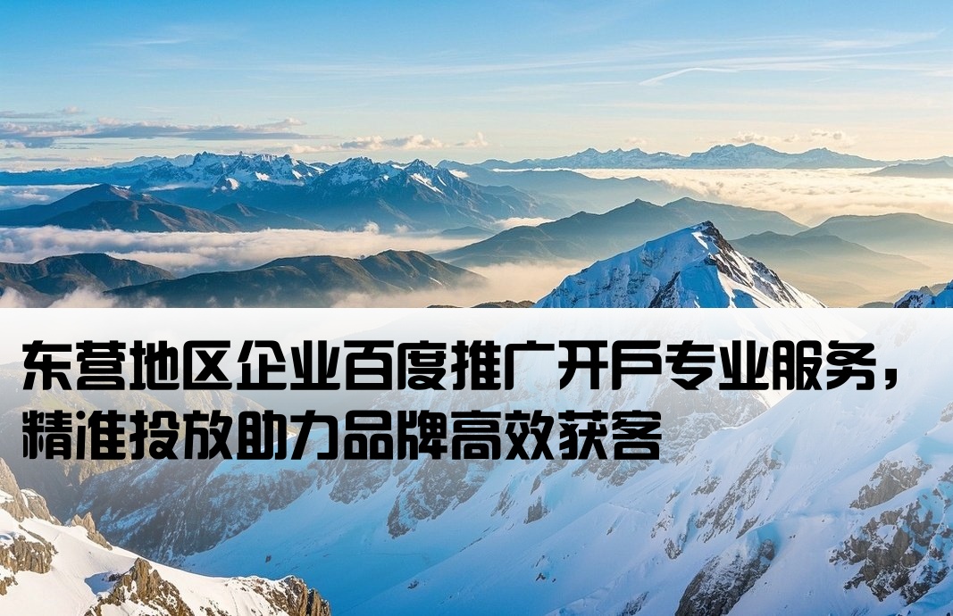 東營專業百度推廣開戶