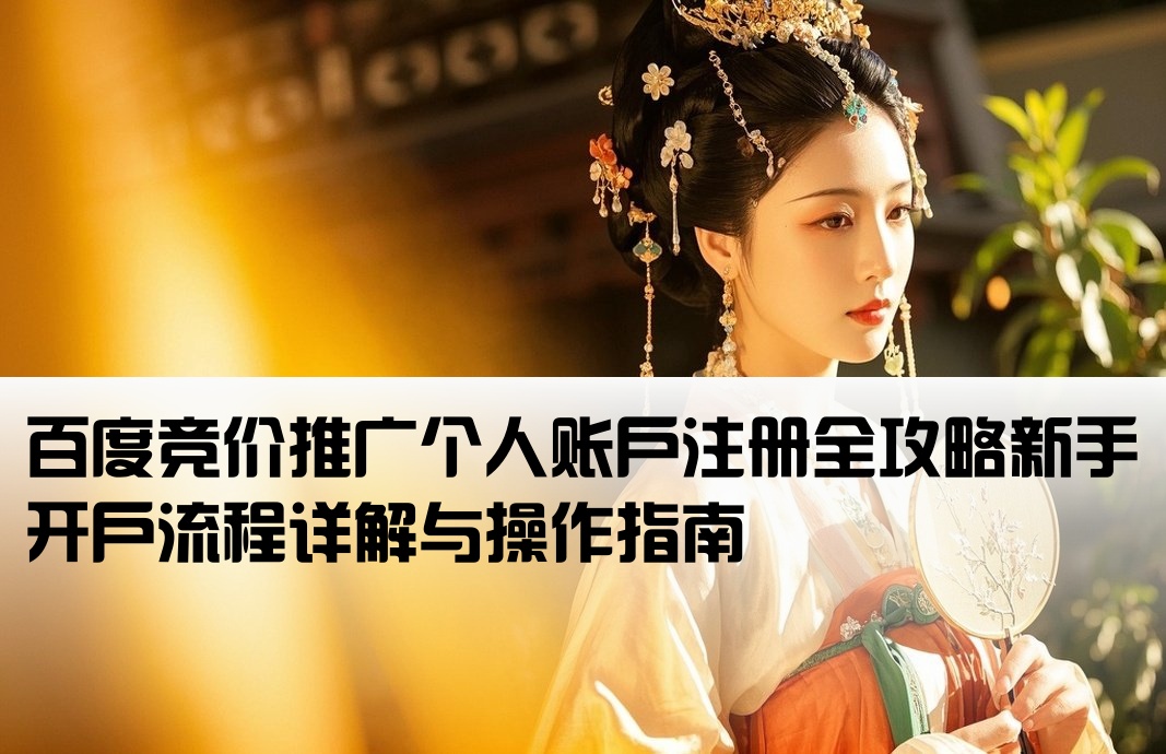 百度競價推廣個人開戶