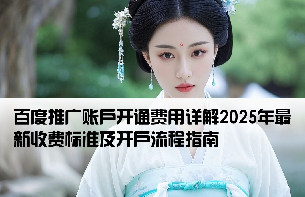 百度搜索推廣開戶費