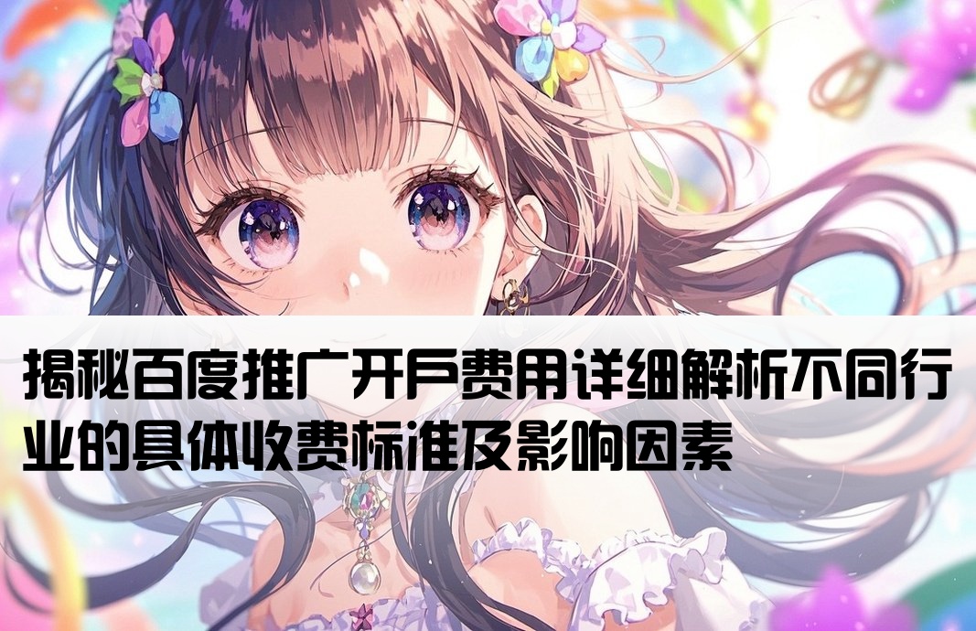 百度推廣開戶費到底多少