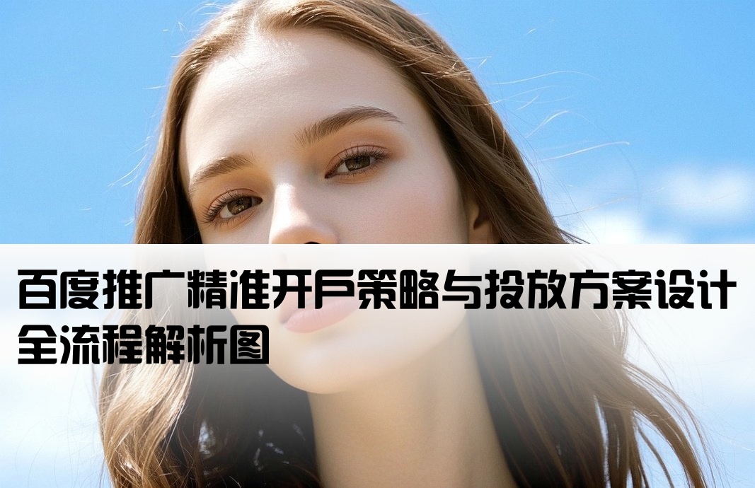 百度推廣開戶方案設計圖