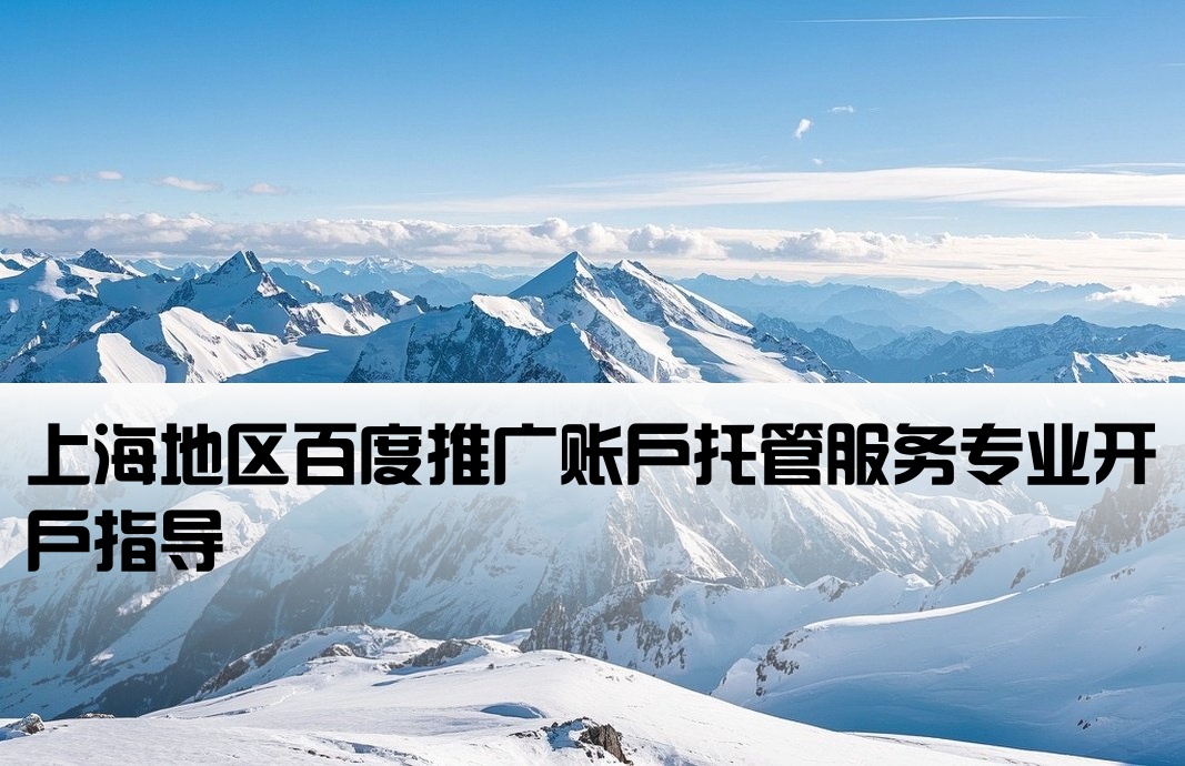 上海百度托管開戶