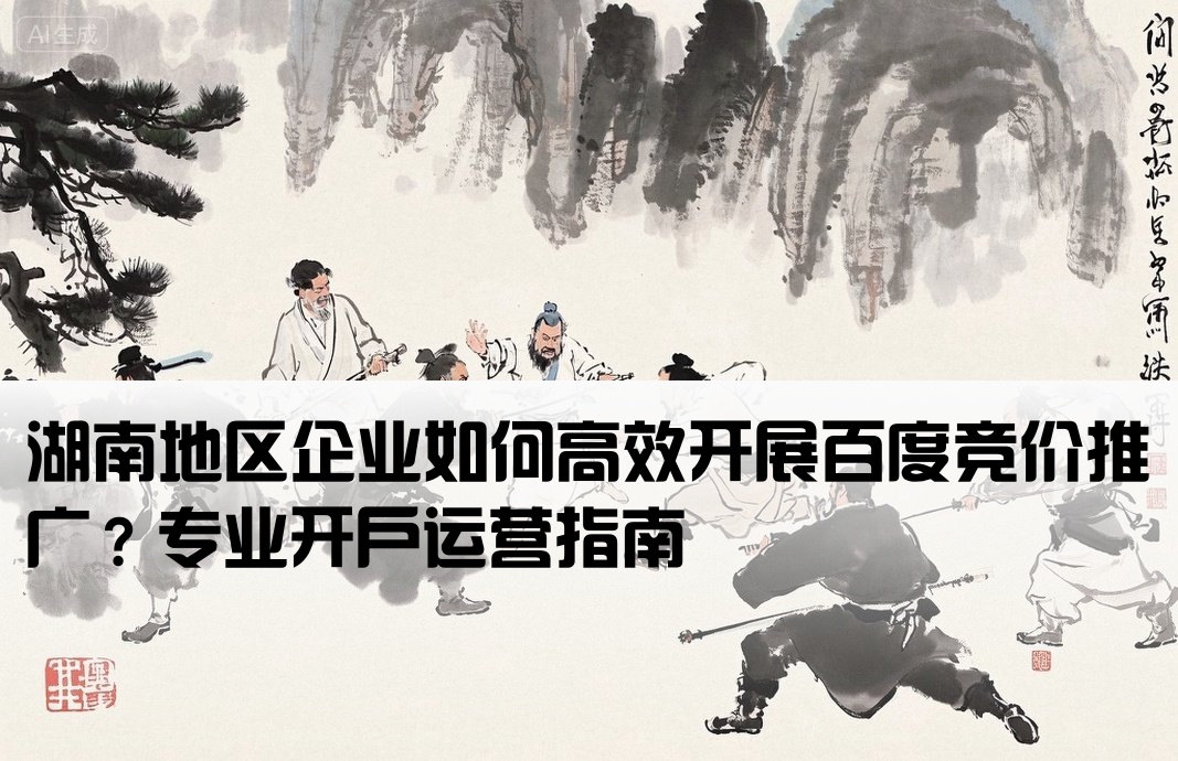 湖南百度競價運營開戶