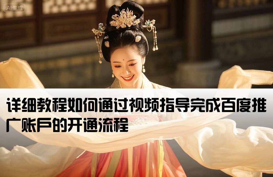 百度推廣開戶視頻怎么弄