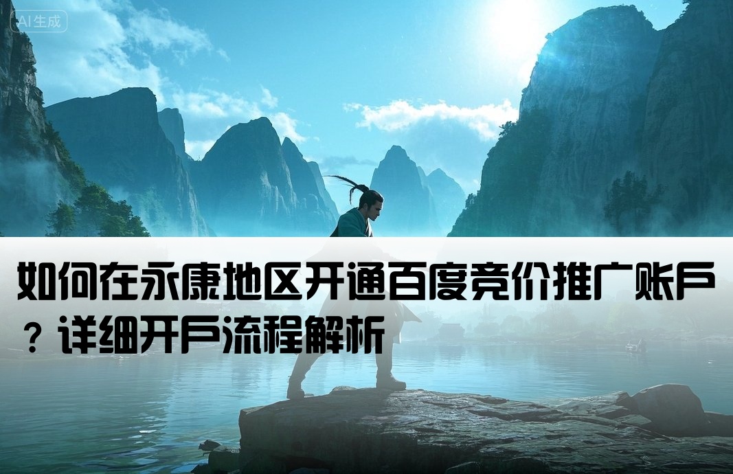 永康百度競價怎么開戶