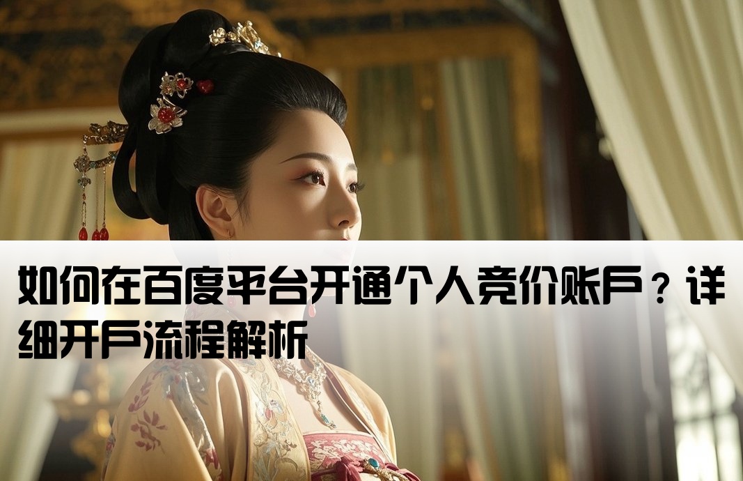 百度個人競價怎么開戶