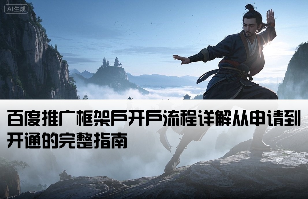 百度推廣框架戶怎么開戶