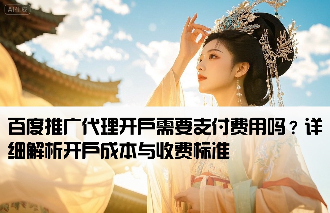 代理百度推廣開戶要錢嗎