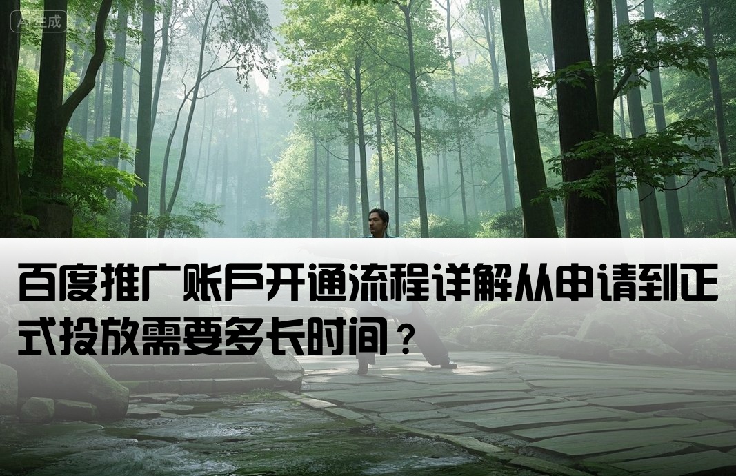 百度推廣開戶要多少時間