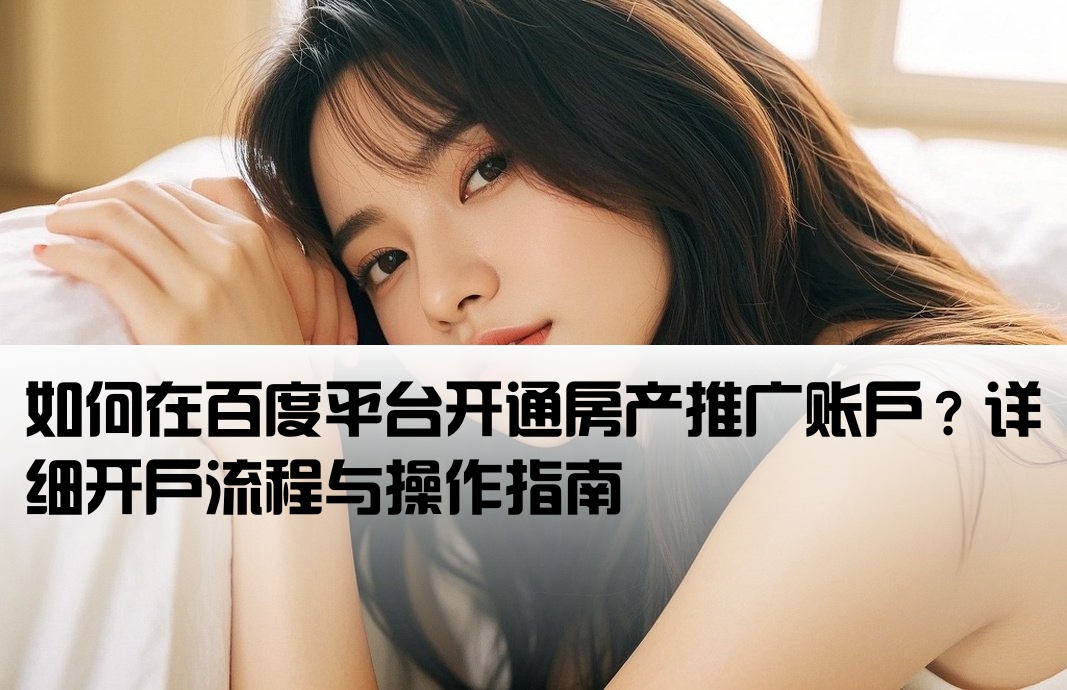 百度房產推廣怎么開戶